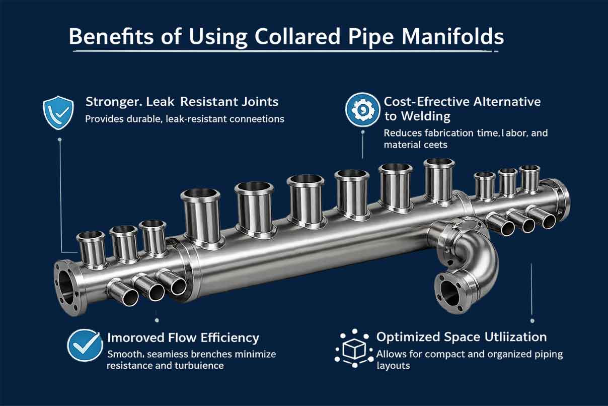 Benefits of Using Collared Pipe Manifolds
