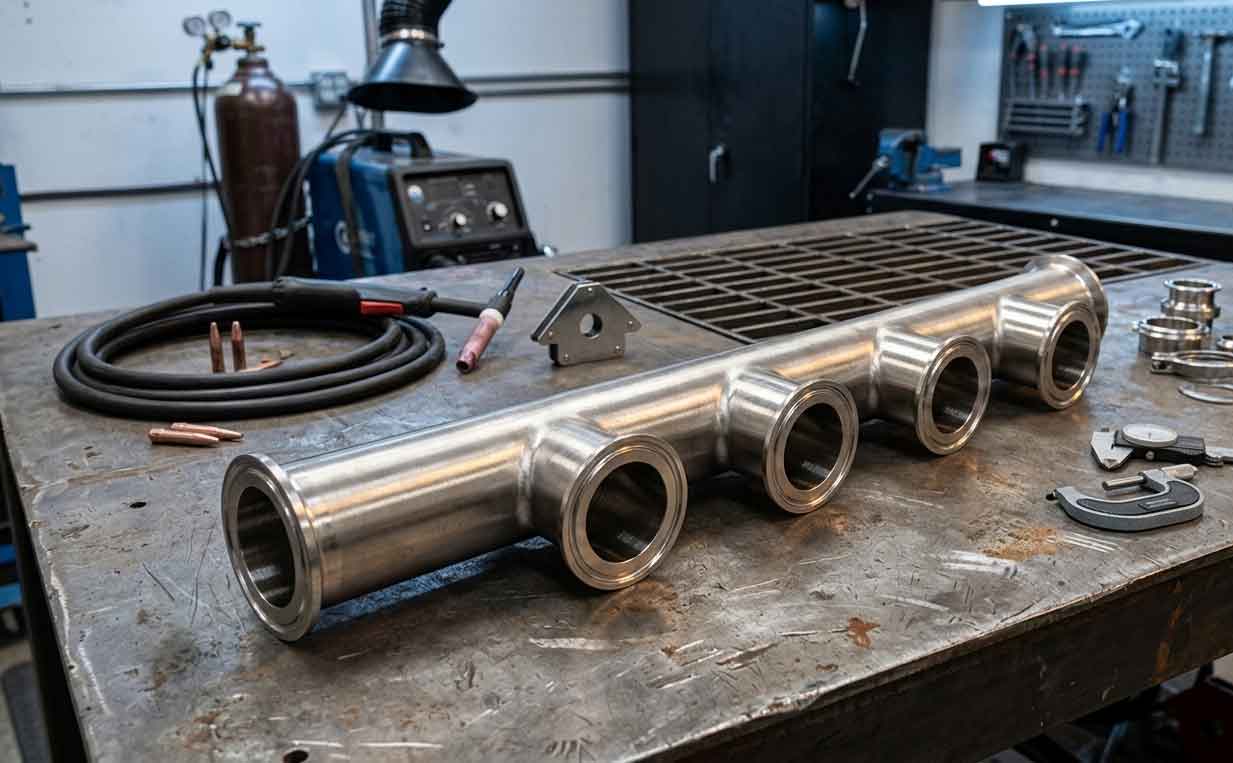 Collared Pipe Manifolds