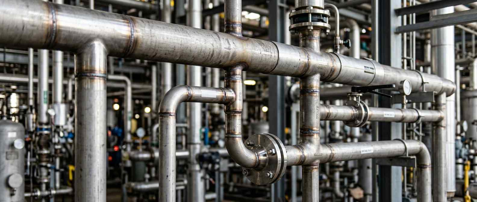 Process system pipe branching
