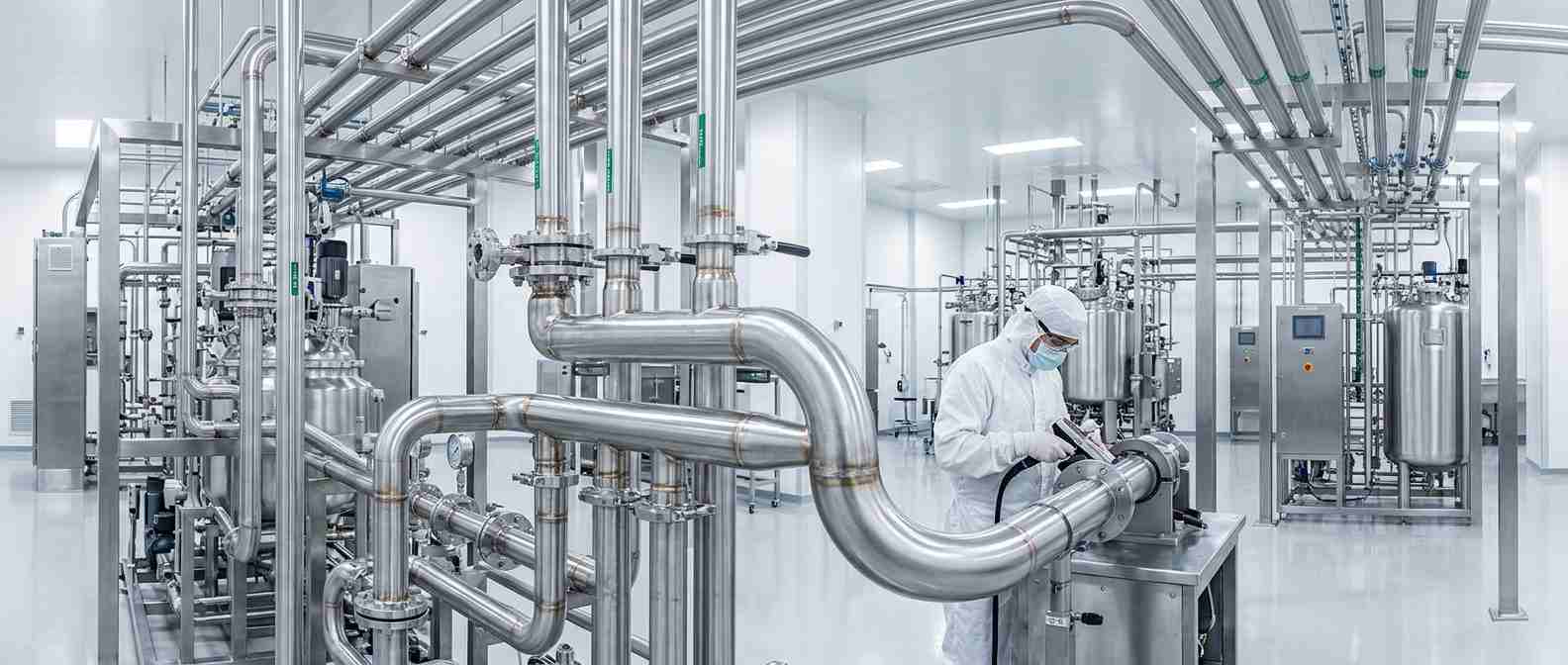 pipe fabrication for pharmaceutical facilities