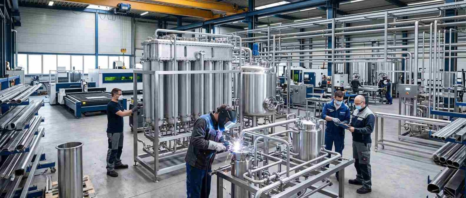 Componenta Operator How Custom Stainless Steel Fabrication Supports Efficient Industrial ...